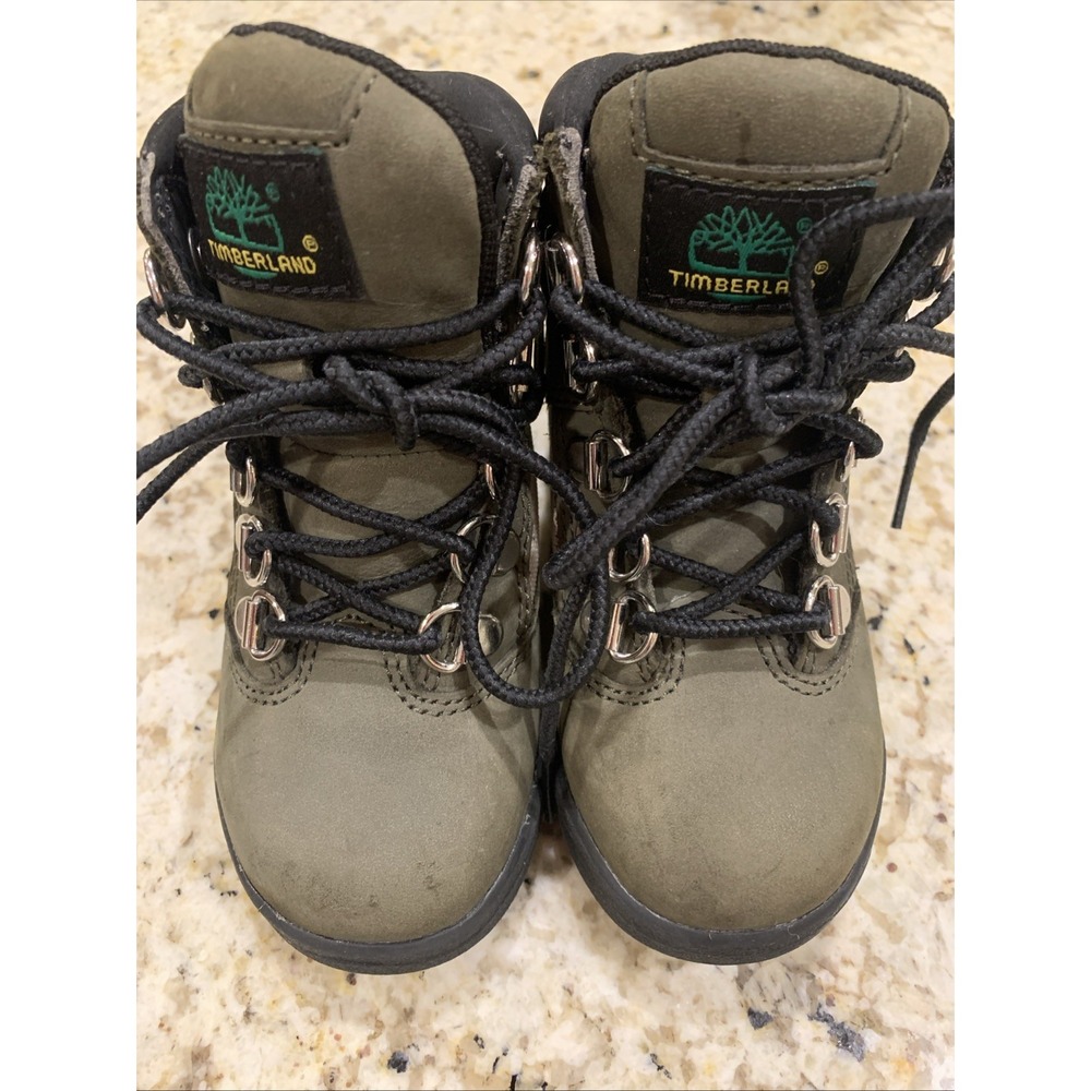 Timberland Kids Olive Green Waterproof Boots Toddler 8.5